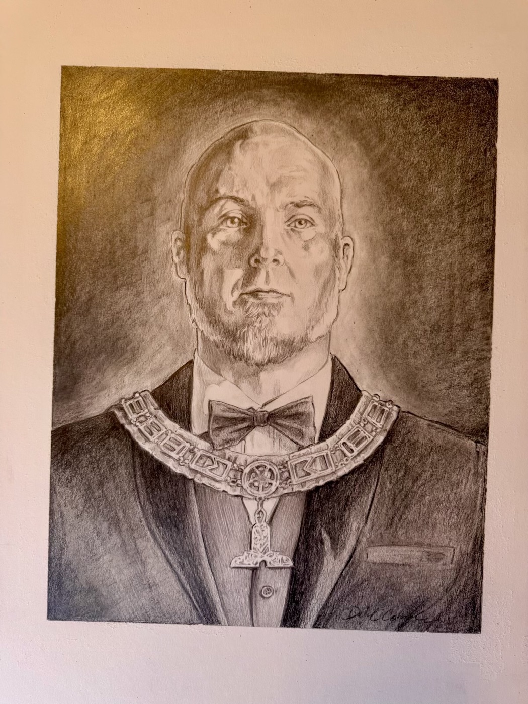 Masonic Portrait — The Faithful Craftsman