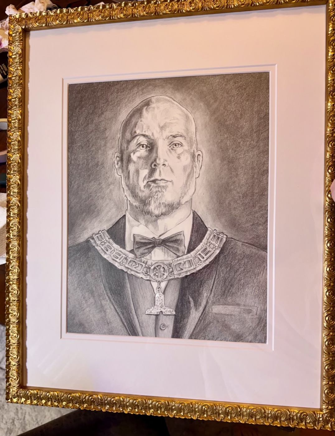 Masonic Portrait — The Faithful Craftsman