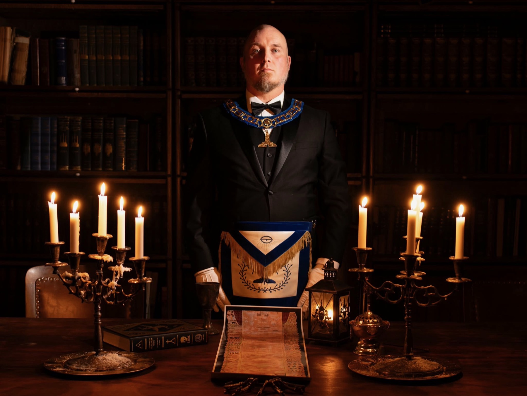 Masonic Portrait — The Faithful Craftsman